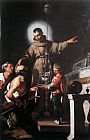 Bernardo Strozzi Canvas Paintings - The Miracle of St Diego of Alcantara